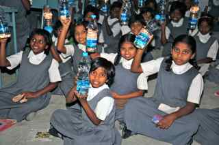 Fresh bottled water